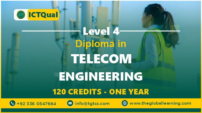 ICTQual Level 4 Diploma in Telecom Engineering 120 Credits – One Year