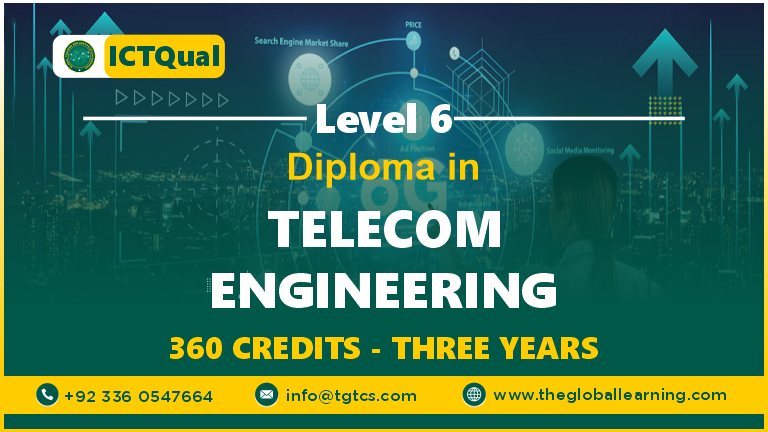 ICTQual Level 6 Diploma in Telecom Engineering 360 Credits – Three Years