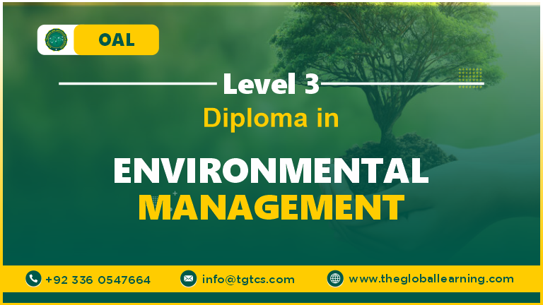 OAL Level 3 Diploma in Environmental Management