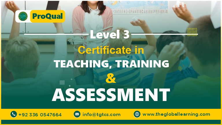 ProQual Level 3 Certificate in Teaching, Training and Assessment