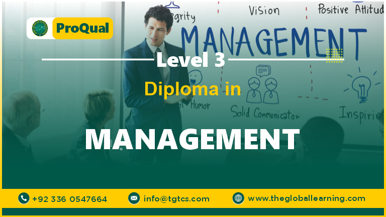 ProQual Level 3 Diploma in Management