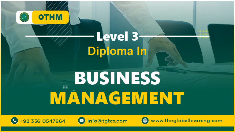 OTHM Level 3 Diploma in Business Management