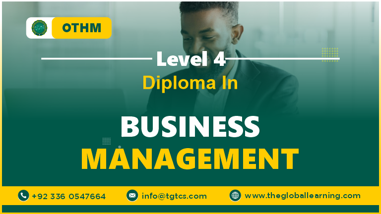 OTHM Level 4 Diploma in Business Management