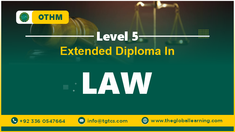 OTHM Level 5 Extended Diploma in Law