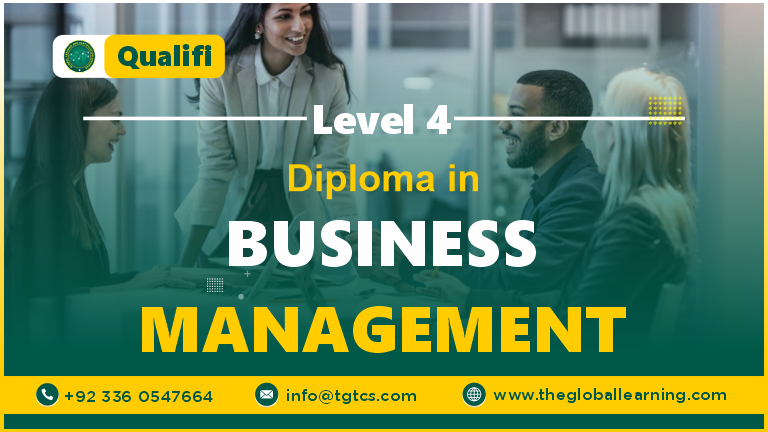 QUALIFI LEVEL 4 DIPLOMA IN BUSINESS MANAGEMENT