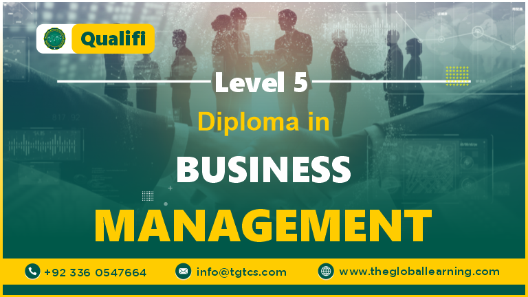 QUALIFI LEVEL 5 DIPLOMA IN BUSINESS MANAGEMENT