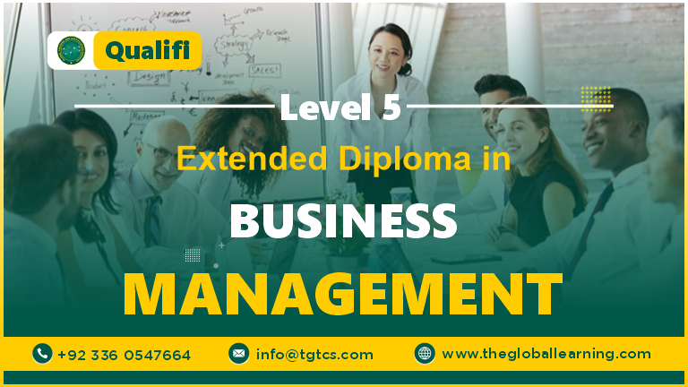 Qualifi Level 5 Extended Diploma in Business Management