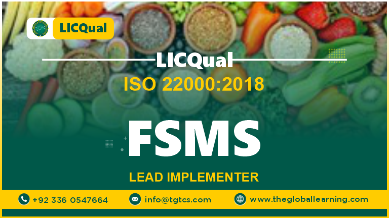 LICQual ISO 22000:2018 FSMS Lead Implementer