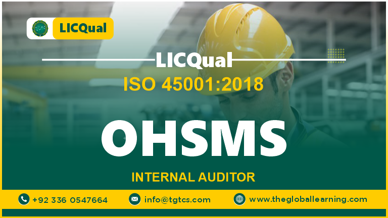 LICQual ISO 45001:2018 OHSMS Internal Auditor