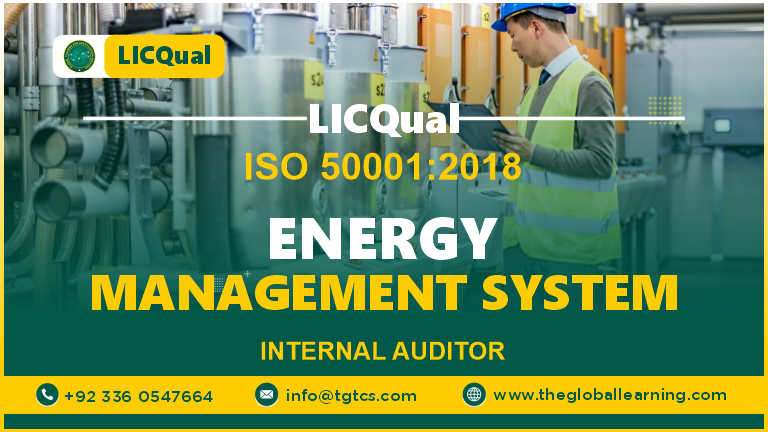 LICQual ISO 50001:2018 Energy Management System Internal Auditor