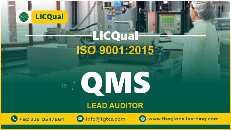 LICQual ISO 9001:2015 QMS Lead Auditor