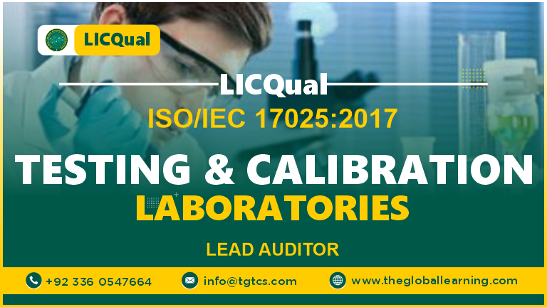 LICQual ISO/IEC 17025:2017 Testing and Calibration Laboratories Lead Auditor