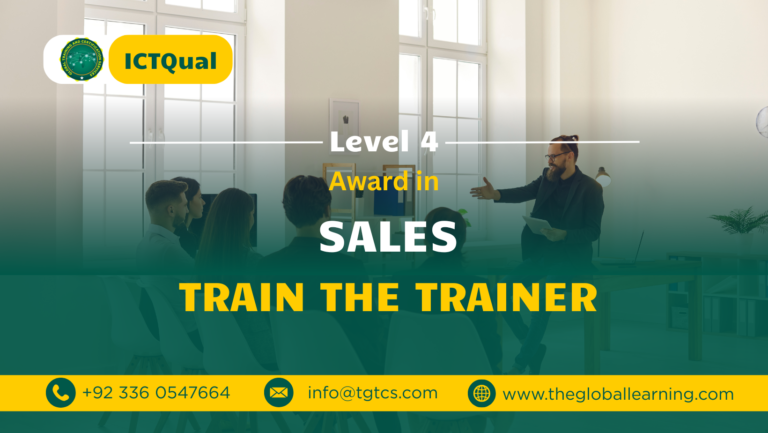 ICTQual Level 4 Award in Sales Train the Trainer