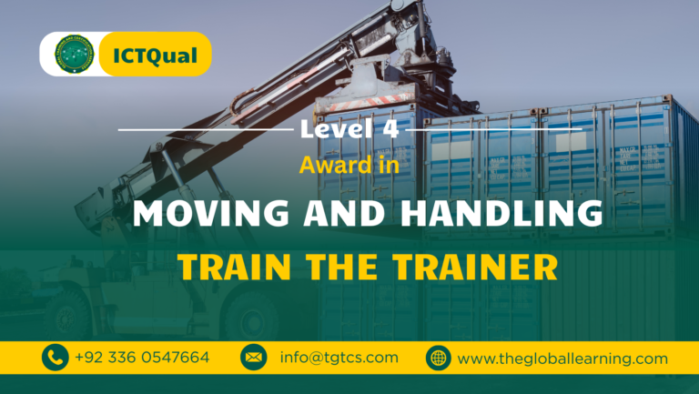 ICTQual Level 4 Award in Moving and Handling Train the Trainer