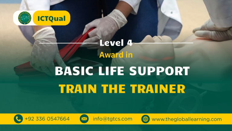 ICTQual Level 4 Award in Adult Basic Life Support Train the Trainer