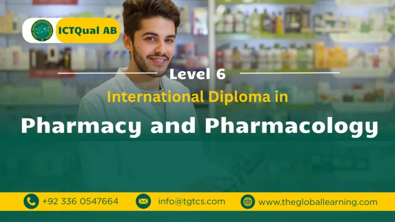 ICTQual AB Level 6 International Diploma in Pharmacy and Pharmacology