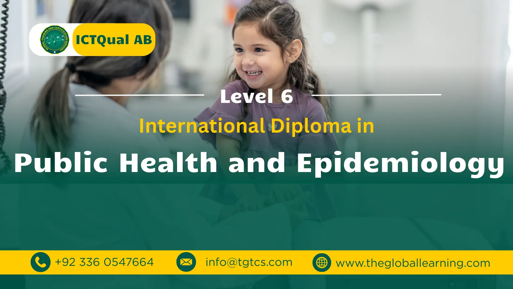 ICTQual AB Level 6 International Diploma in Public Health and Epidemiology
