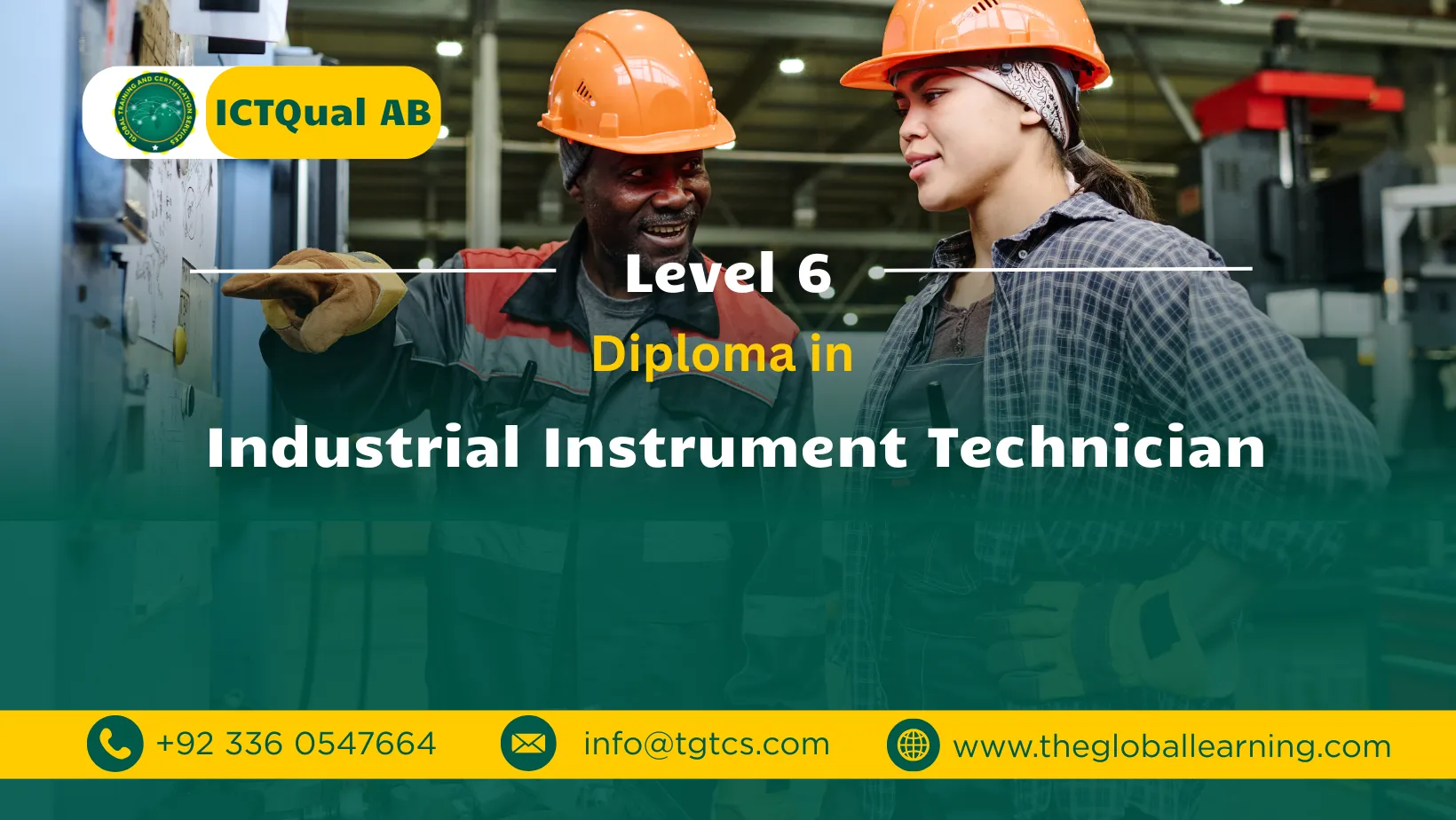 ICTQual AB Level 6 Diploma in Industrial Instrument Technician