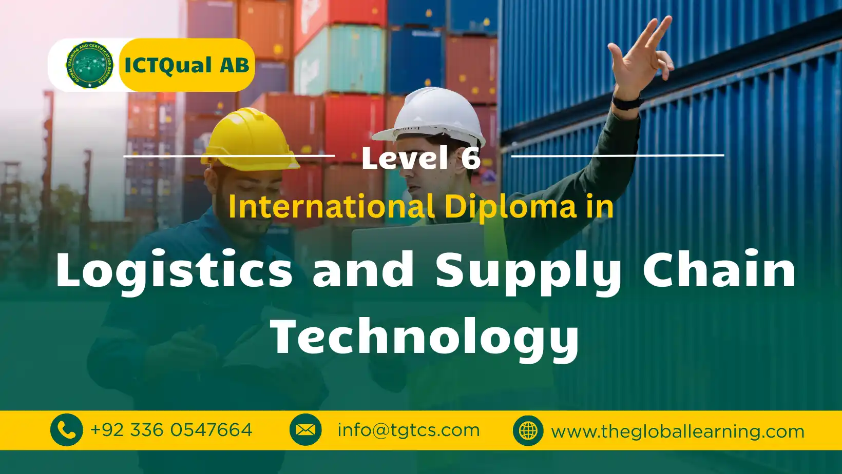 ICTQual AB Level 6 International Diploma in Logistics and Supply Chain Technology