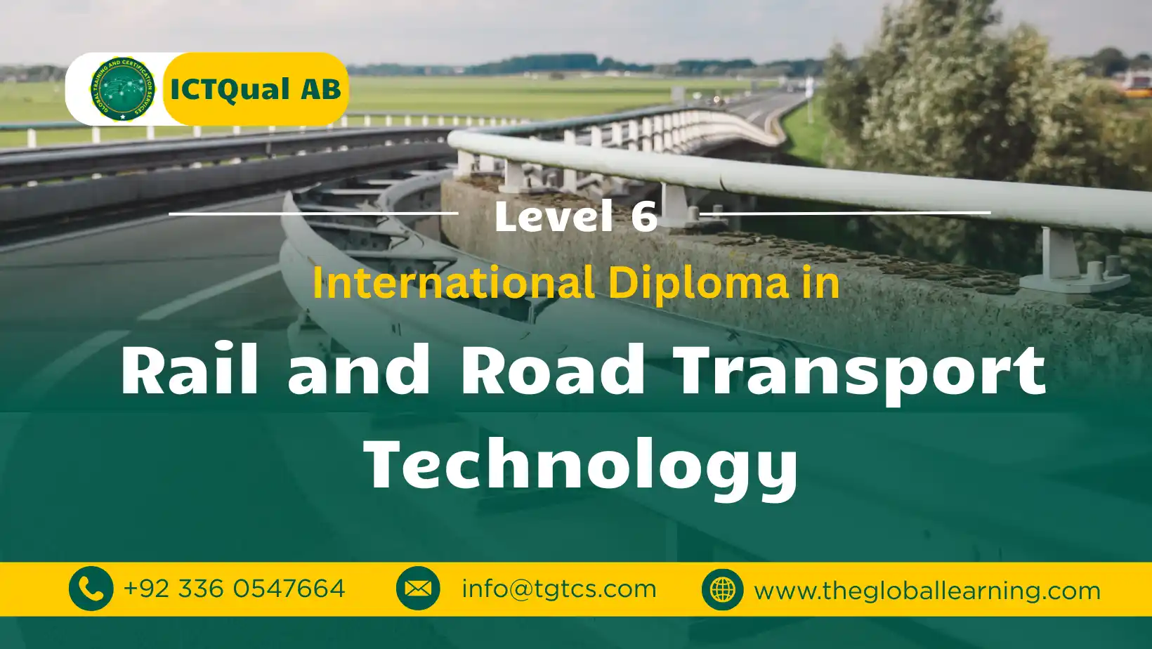 ICTQual AB Level 6 International Diploma in Rail and Road Transport Technology