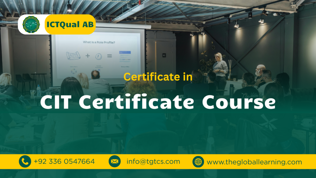 CIT Certificate Course
